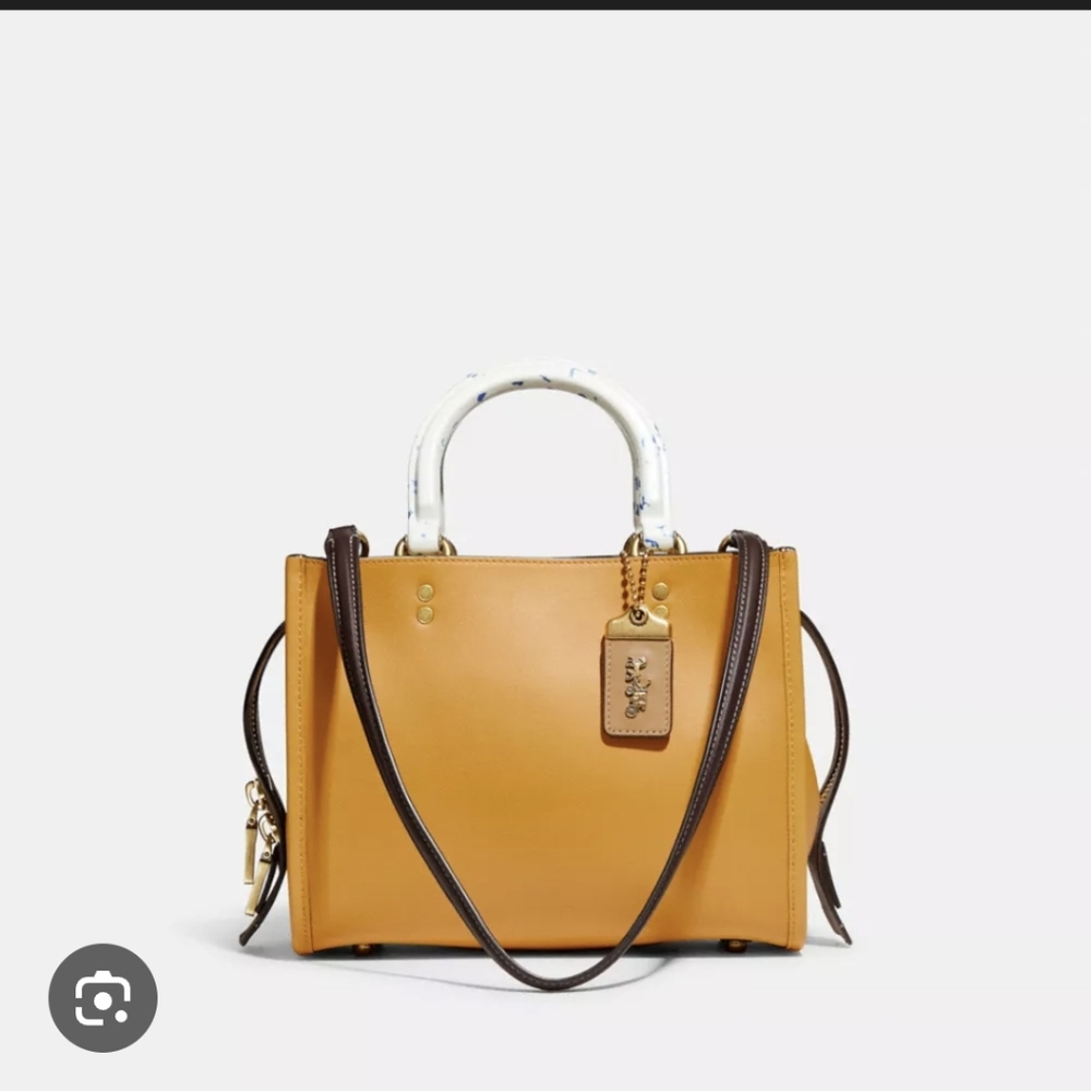 Coach Rogue 25 With Recycled Handles, Buttercup, NWT